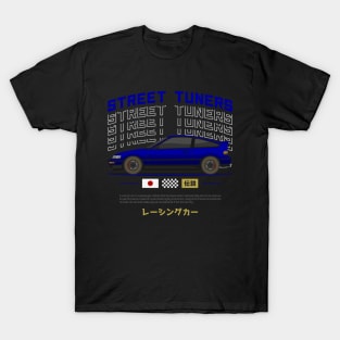 Midnight Racer Blue CRX JDM T-Shirt